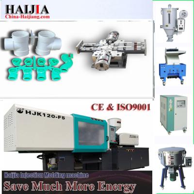 China Plastic PVC Pipe Fitting Injection Molding Machine Hydraulic System Heavy Duty for sale