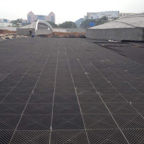 Quality HDPE Dimpled Green Roof Garden Foundation Membrane for 4 Quantity per square for sale