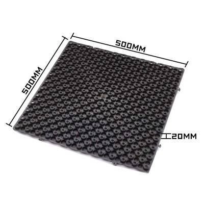China Interlocking HDPE Green Black Drainage Board for Water Management and Easy Installation for sale