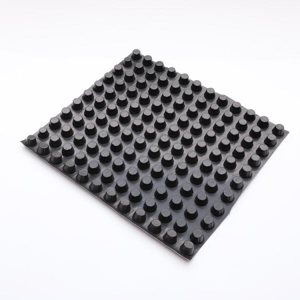 Quality 1.5mm Cup Height Modern Design Green House Roof Drainage Membrane Sheet Drain Board for sale