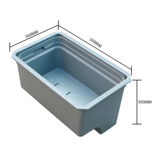 Quality Wall Pallet Included PVC Planter Box for Outdoor Finishing Not Coated Overpass for sale