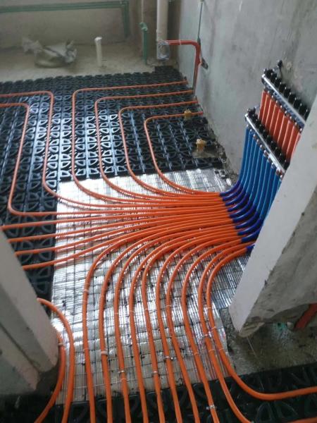 Quality Residential Building Heat Preservation with High Strength PP Hydronic Heating for sale