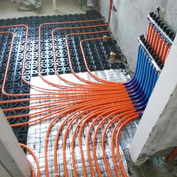 Quality Floor Heat System Water Floor Heating HDPE Plastic Strip Underfloor Heat for sale