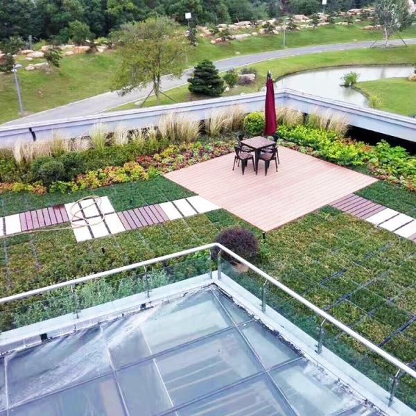 Quality Modular Green Roof Tray for Planting Systems using PP Plastic Material without for sale