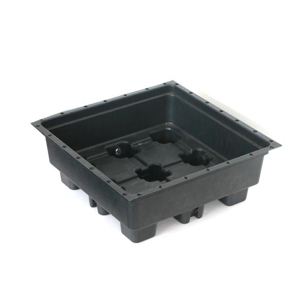 Quality Plastic Green Roofs Rectangle Garden Tray 500x500mm for 4 Square Units and for sale