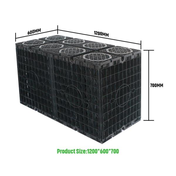 Quality Eco-friendly HDPE Material Rainwater Collection System for Stormwater Infiltrati for sale