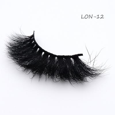 China Cruelty Free High Volume Mink Lashes , 25mm Fluffy 3d Mink Lashes for sale