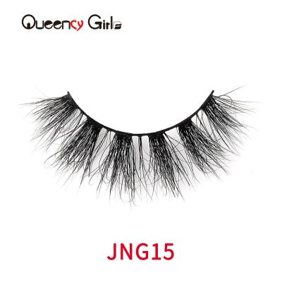 China Handmade 3D Wearable Natural Mink Lashes Super Wispy Thick for sale