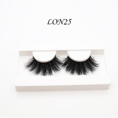 China Full Strip 6D 20mm Fluffy Faux Mink Lashes With Cruelty Free for sale