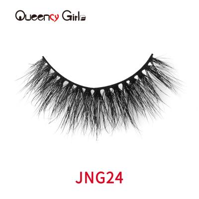 China Fluffy 25mm Cruelty Free False Eyelashes With 3D Efficient for sale