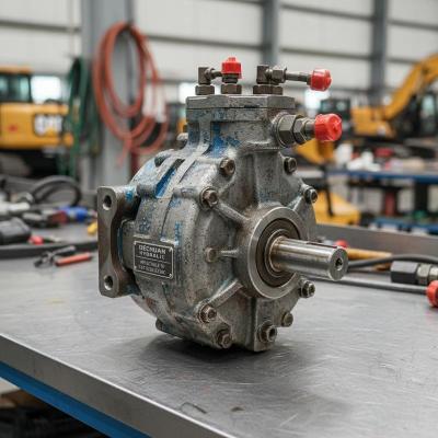 China Gebruikte hoge sterkte gietijzer en legeringsstaal axiale zuiger hydraulische hoofdpomp met 6 maanden garantie voor CAT E320 E323GC graafmachine Te koop