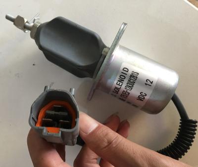 China Válvula electromagnética 12V de la parada del apagado para el excavador Electrical de EC60 en venta