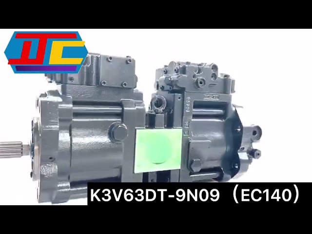K3V63DT-9N09 Kawasaki Hydraulic Pump For Excavator , EC140 Volvo ExcavatorParts