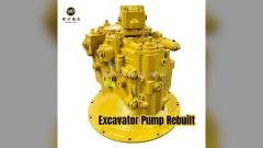 Remanufactured SBS80 Model Hydraulic Main Pump for CAT E312D E318D Excavator Hydraulic Pump Assembly