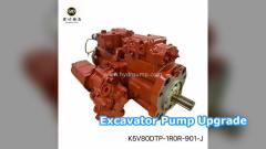 Actualización de la bomba hidráulica de excavadora K5V80DTP