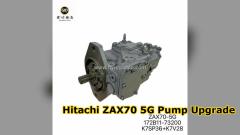 Hitachi ZAX70-5G Pump 172B11-73200 Power Up