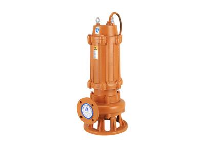 China Submersible Sewage Water Pump 220 / 380V Flow Max 416L/Min 5.5KW RPM2860 for sale