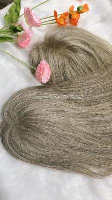 China European hair high quality human hair mono topper for hair loss women hair replacement for sale