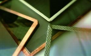 China EMI/RFI SHIELDED Mesh Laminated Shielding Glass/Polycarbonate Windows for sale