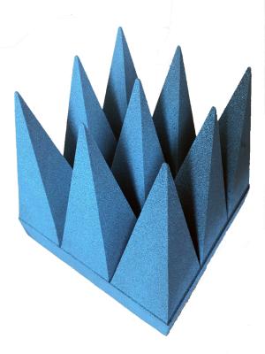 China EMC AND RF PU FOAM ABSORBER ABSORBING MATERIALS for sale