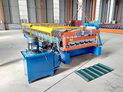China la hoja galvanizada 1000 modelos del hierro lamina la formación del proveedor de la máquina en venta