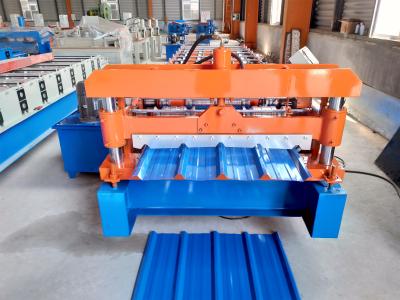 China 840 model colored galvanized roof sheet trapezoidal roll forming machine for sale