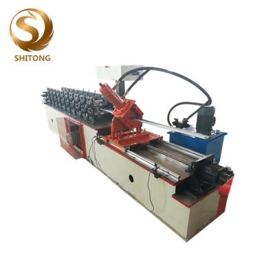 China aluminum advertising light steel profile track roll forming machine for sale