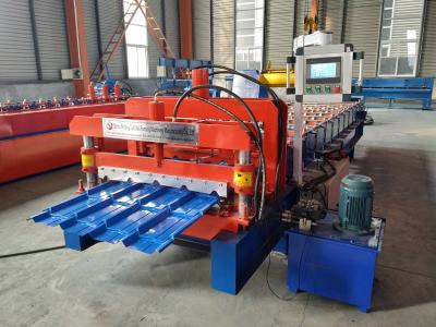China 840 model galvanized steel sheet glazed tile roll forming machine for sale