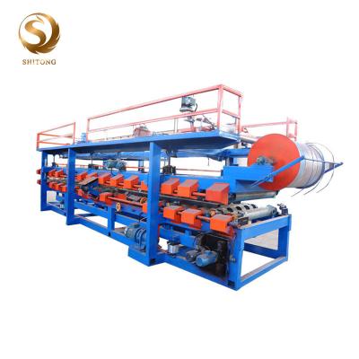 China Cadena de producción hidráulica de equipo de fabricación del panel de bocadillo de las lanas de roca en venta