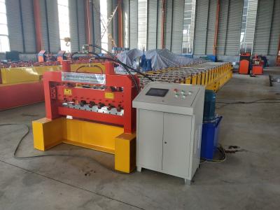 China la hoja de acero del alminium de la placa del decking del piso lamina la formación de la máquina en venta