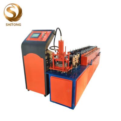 China steel channel metal fence post roll forming machine for protecting for sale