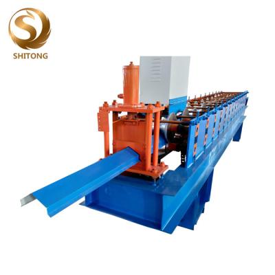 China ridge cap steel metal roofing sheets roll forming machine for sale