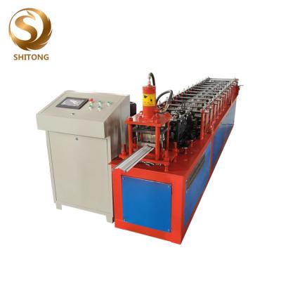 China ce certificate embossing shutter steel roll forming machine for sale