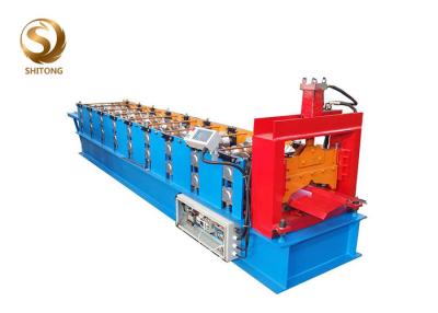 China New type ridge cap plate roof tile making roll forming machine china manufacturer for sale