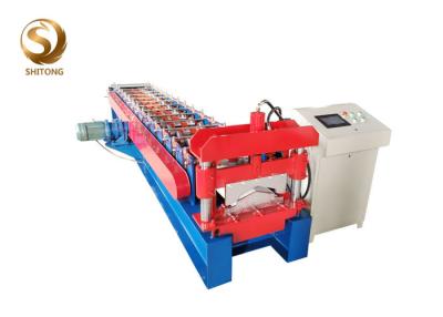 China Ridge cap metal roofing glazed sheets steel cold roll forming machine for sale