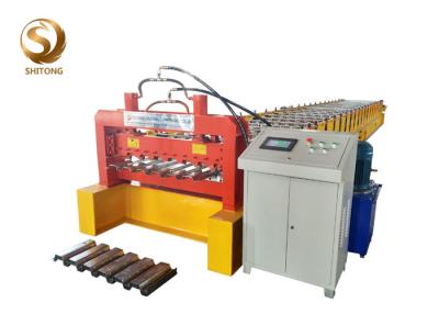 Китай Galvanized floor decking roll forming machine with factory directly price продается