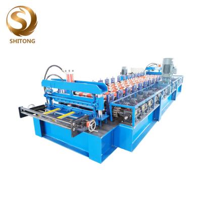 China 840 model automatic iron sheet memory frame roof plate cold roll forming machine for sale