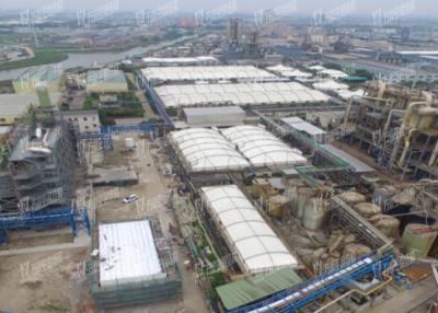 China Chemical Sewage Pool Canopy Membrane Structure Project for sale