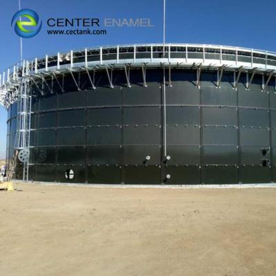 China Glass Fused Steel Storage Tanks For Dewatered Sludge Silos for sale