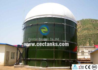 China El vidrio resistente a la corrosión fundió los tanques de acero usados como reactor anaerobio en venta