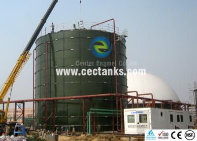 China Enamel Coated steel bolted tanks grain storage silos For Storage for sale