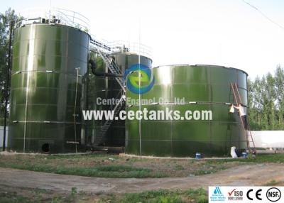 China Glass Lined Reactor / Glass Fused Steel Tanks With Superior Corrosion And Tear Resistance for sale