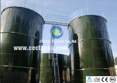 China Coated Bolted Steel Tank For Industrial Water / Flow Tank By Center Enamel With OSHA Standard for sale