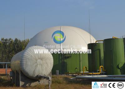 China Glass-Fused-To Steel GFS Tanks / Enamel Steel Tank In Water Treatment And Engineering Sewage for sale
