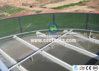 China Water Storage Glass Fused Steel Tanks with ANSI / AWWA D103 Standard for sale