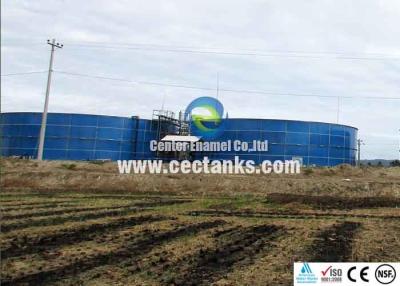 China Enamel Glass Paint  Waste Water Storage Tanks , 50000 Gallon Water Storage Tanks for sale