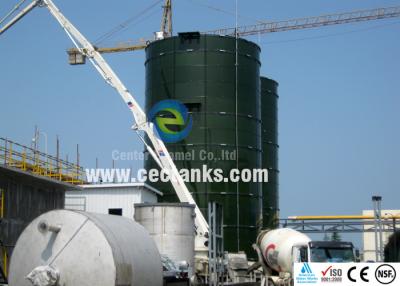 China Enlameie o tanque de terra arrendada, da lama de aço do tanque de água de 10000 galões digestão anaeróbica à venda