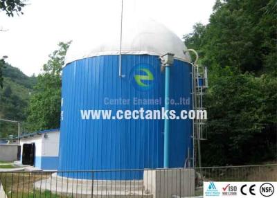 China Biogas Digestion Anaerobic Waste Water Treatment Storage Tank Low Cost Customized Color for sale