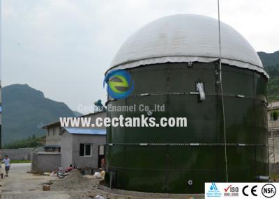 China Vitreous Enamel Steel Biogas Storage Tank 30000 Gallon Water Storage Tank Durable Low Cost for sale