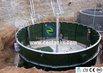 China Grandes tanques de armazenamento de aço aparafusados GFS da capacidade para águas residuais à venda